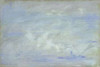 Boat on the Thames Impression of Mist Poster Print by  Claude Monet - Item # VARPDX278639
