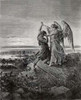 Jacob Wrestling With The Angel Poster Print by  Gustave Dore - Item # VARPDX277420
