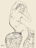 Seated Nude Woman Poster Print by Gustav Klimt - Item # VARPDX3GK1113