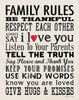 Family Rules Poster Print by  Stephanie Marrott - Item # VARPDXSM1510061