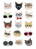 Cats with Glasses Poster Print by Hanna Melin - Item # VARPDXM1221D