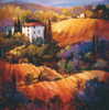 Evening Glow Tuscany Poster Print by Nancy OToole - Item # VARPDX8341