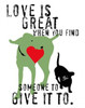 Love Is Great Poster Print by Ginger Oliphant - Item # VARPDXO146D