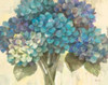 Turquoise Hydrangea Poster Print by Albena Hristova - Item # VARPDX6619