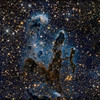 A Near-Infrared View of the Pillars of Creation Poster Print by NASA - Item # VARPDX456008