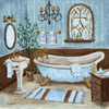 Tranquil Bath II Poster Print by Todd Williams