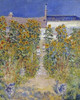 The Artists Garden at Vetheuil Poster Print by  Claude Monet - Item # VARPDX265266