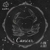 Night Sky Cancer Poster Print by Sara Zieve Miller - Item # VARPDX21246