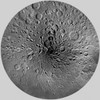 Unmarked Map of the Moon North Pole Poster Print by US Geological Survey - Item # VARPDX458142