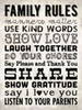 Family Rules - Cream II Poster Print by Stephanie Marrott - Item # VARPDXSM10373