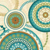 Owl Forest Suzani II ` Poster Print by Veronique Charron - Item # VARPDX9070
