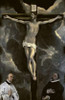 Christ on the Cross Adored by Two Donors Poster Print by El Greco - Item # VARPDX277475