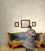 Ida Hammershoi Sitting On a Sofa Poster Print by  Vilhelm Hammershoi - Item # VARPDX266485