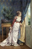 Awaiting The Visitor Poster Print by  Auguste Toulmouche - Item # VARPDX267418