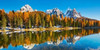 Lago Antorno and Misurina, Dolomites, Italy Poster Print by  Frank Krahmer - Item # VARPDX2FK3142