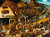The Dutch Proverbs Poster Print by Pieter Bruegel the Elder