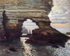 Cliff At Etretat Poster Print by  Claude Monet - Item # VARPDX373771