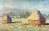 Two Haystacks Poster Print by  Claude Monet - Item # VARPDX278725