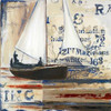 Blue Sailing Race Border I Poster Print by Patricia Pinto - Item # VARPDX9293G