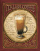 Italian Coffee Poster Print by Gregory Gorham