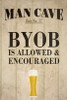 Man Cave Rules I Poster Print by  SD Graphics - Item # VARPDX9405PP