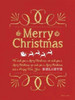 Merry Christmas - Red Poster Print by Stephanie Marrott - Item # VARPDXSM11031