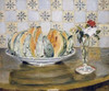 Still Life of a Melon and a Vase of Flowers Poster Print by  Pierre-Auguste Renoir - Item # VARPDX265446