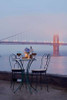 Dream Cafe Golden Gate Bridge - 52 Poster Print by Alan Blaustein - Item # VARPDXABSFH345