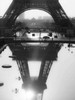 The Eiffel tower reflected, Paris Poster Print by  Michel Setboun - Item # VARPDX3MS3291