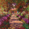 Path in Monets Garden Giverny Poster Print by Claude Monet - Item # VARPDX1CM028