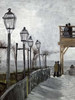 Terrace and Observation Deck at the Moulin Poster Print by  Vincent Van Gogh - Item # VARPDX281312
