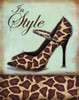 Giraffe Shoe Poster Print by Todd Williams - Item # VARPDXTWM022