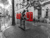 Statue on London city street Poster Print by  Assaf Frank - Item # VARPDXAF20150916030