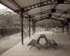 Banc de Jardin - 48 Poster Print by Alan Blaustein