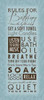 Rules For Bathing I Poster Print by Stephanie Marrott - Item # VARPDXSM158001
