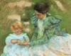 Mother Playing With Her Child 1897 Poster Print by  Mary Cassatt - Item # VARPDX372682