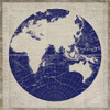 Blueprint Map II Poster Print by Elizabeth Medley