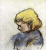 Portrait of Ludovico-Rodo-Pissaro C. Poster Print by  Camille Pissarro - Item # VARPDX279429