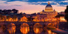 Night view at St. Peter''s cathedral, Rome Poster Print by Anonymous - Item # VARPDX2AP3359
