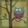 Fantasy Owls III Poster Print by Paul Brent
