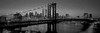 Manhattan Bridge and Skyline Poster Print by Richard Berenholtz - Item # VARPDX4RB1638