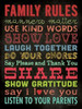 Family Rules IV Poster Print by  Stephanie Marrott - Item # VARPDXSM10524