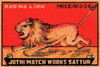 Burma Lion Poster Print by Phillumenart - Item # VARPDX374954