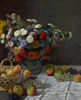 Still Life with Flowers and Fruit Poster Print by  Claude Monet - Item # VARPDX454987