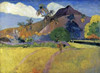 Tahitian Landscape with a Mountain Poster Print by  Paul Gauguin - Item # VARPDX277656