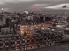 London cityscape with Millennium Wheel Poster Print by  Assaf Frank - Item # VARPDXAF20151216082C01