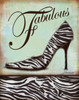 Zebra Shoe Poster Print by Todd Williams - Item # VARPDXTWM028