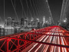 Brooklyn Bridge in evening, New York Poster Print by  Assaf Frank - Item # VARPDXAF20131116703C04