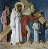 Simon of Cyrene Helps Jesus 5th Station of The Cross Poster Print by  Martin Feuerstein - Item # VARPDX277551