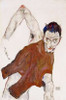 Self Portrait In a Jerkin Poster Print by  Egon Schiele - Item # VARPDX265506